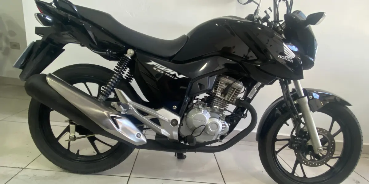 Honda CG FAN 160 PRETA SEMINOVA