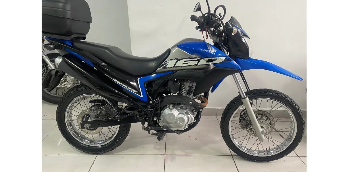 Honda Bros 160 2020 azul