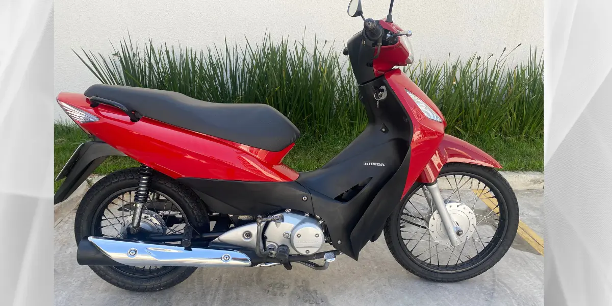 Honda Biz 125 ES 2010 Vermelha